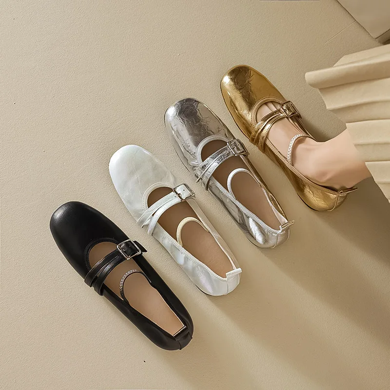 phoentin-chaussures-a-talons-bas-en-cuir-veritable-pour-femmes-design-elegant-bande-elastique-ballet-doux-soiree-bout-rond-escarpins-dores-ft3175