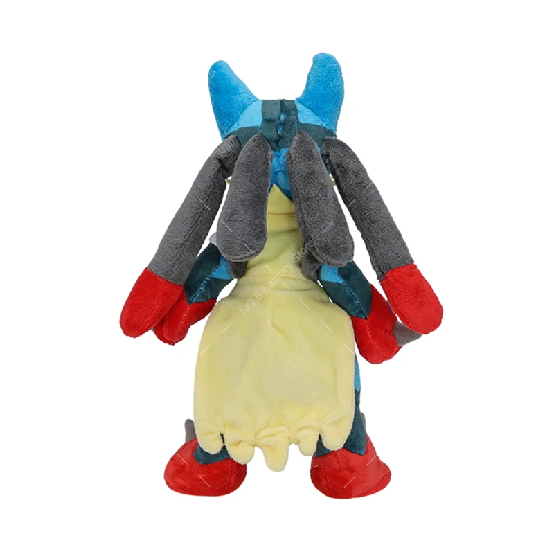 Pokemon Anime Kawaii Shiny Lucario Plüsch Puppe Cartoon Peluche Stofftier Cosplay Raum Dekoration Sammlung Kinder Geschenke – Detail 8