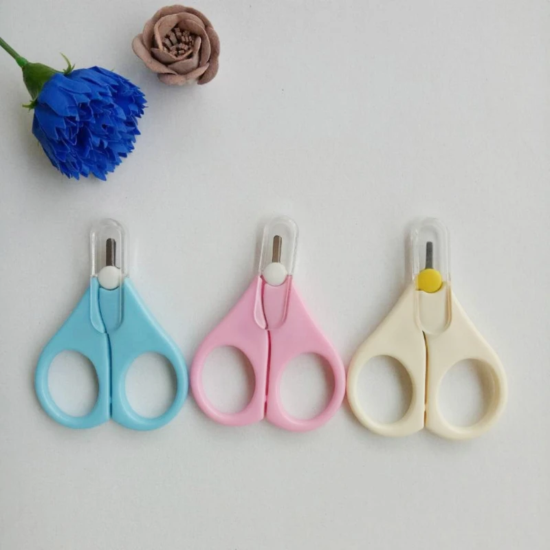 Newborn Kids Baby Safety Manicure Nail Cutter Clippers Scissors Convenient New Baby Nail Scissor