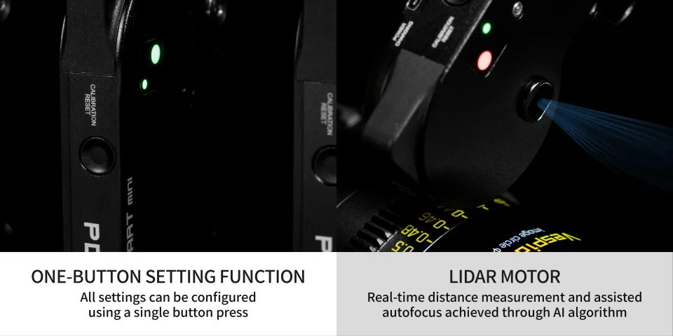PDMOVIE LIVE AIR3 SMART MINI LiDAR Autofocus Wireless Lens Control System for Ci