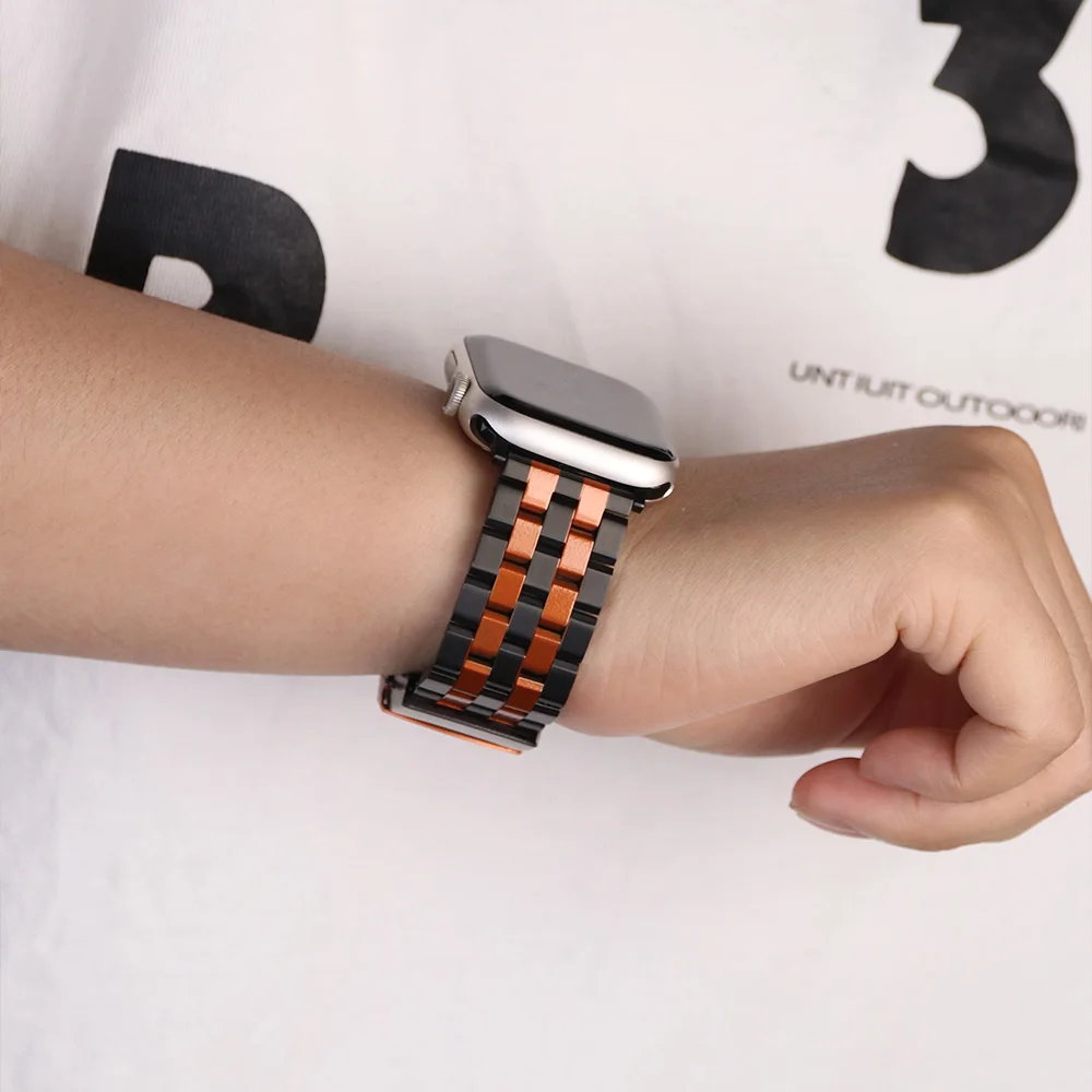 Elegant Stainless Steel Watch Band Replacement Strap