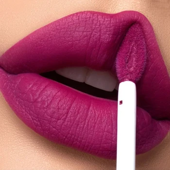 Matte Pink Velvet Lipstick 18 Colors Lip Gloss Long Lasting Non-marking Red Sexy Waterproof Liquid Lipsticks Lip Makeup Cosmetic 1