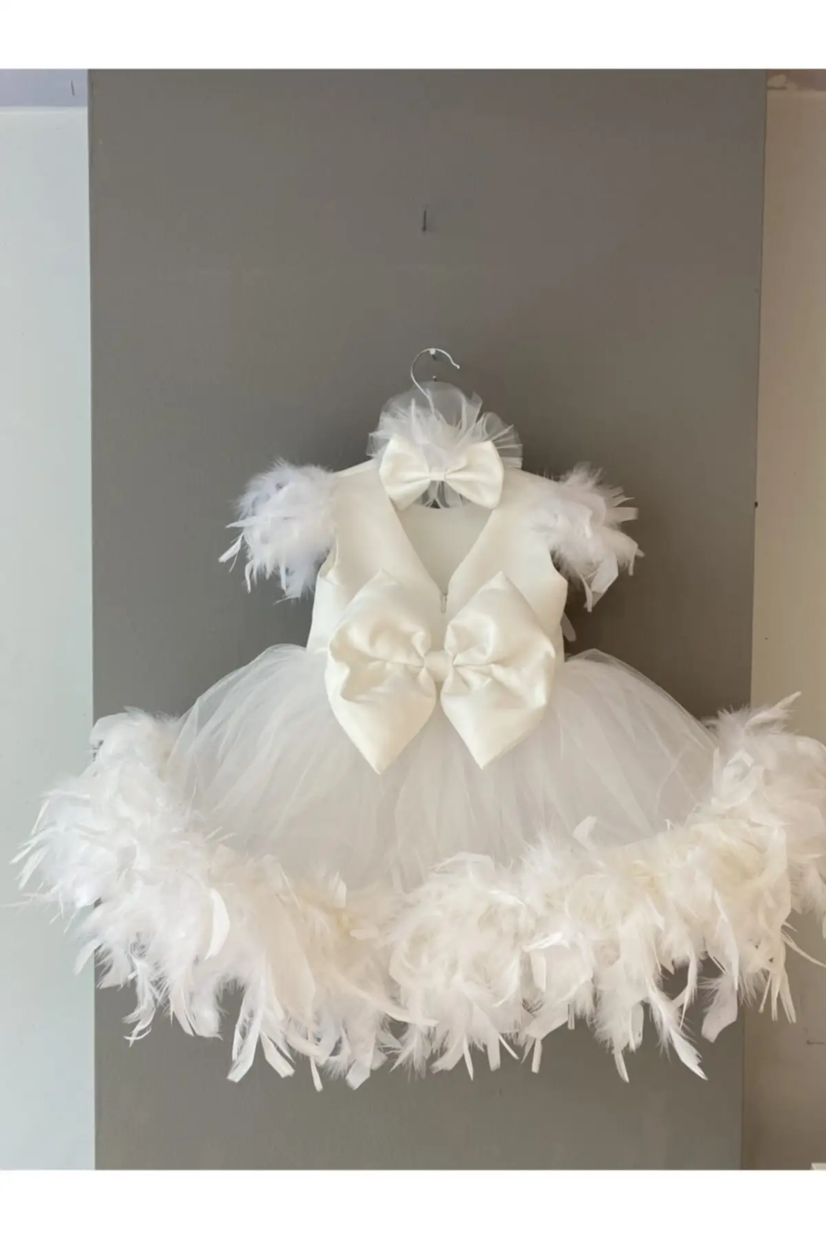 

White Doll Girl Special Day Birthday Gown Dress Clothing