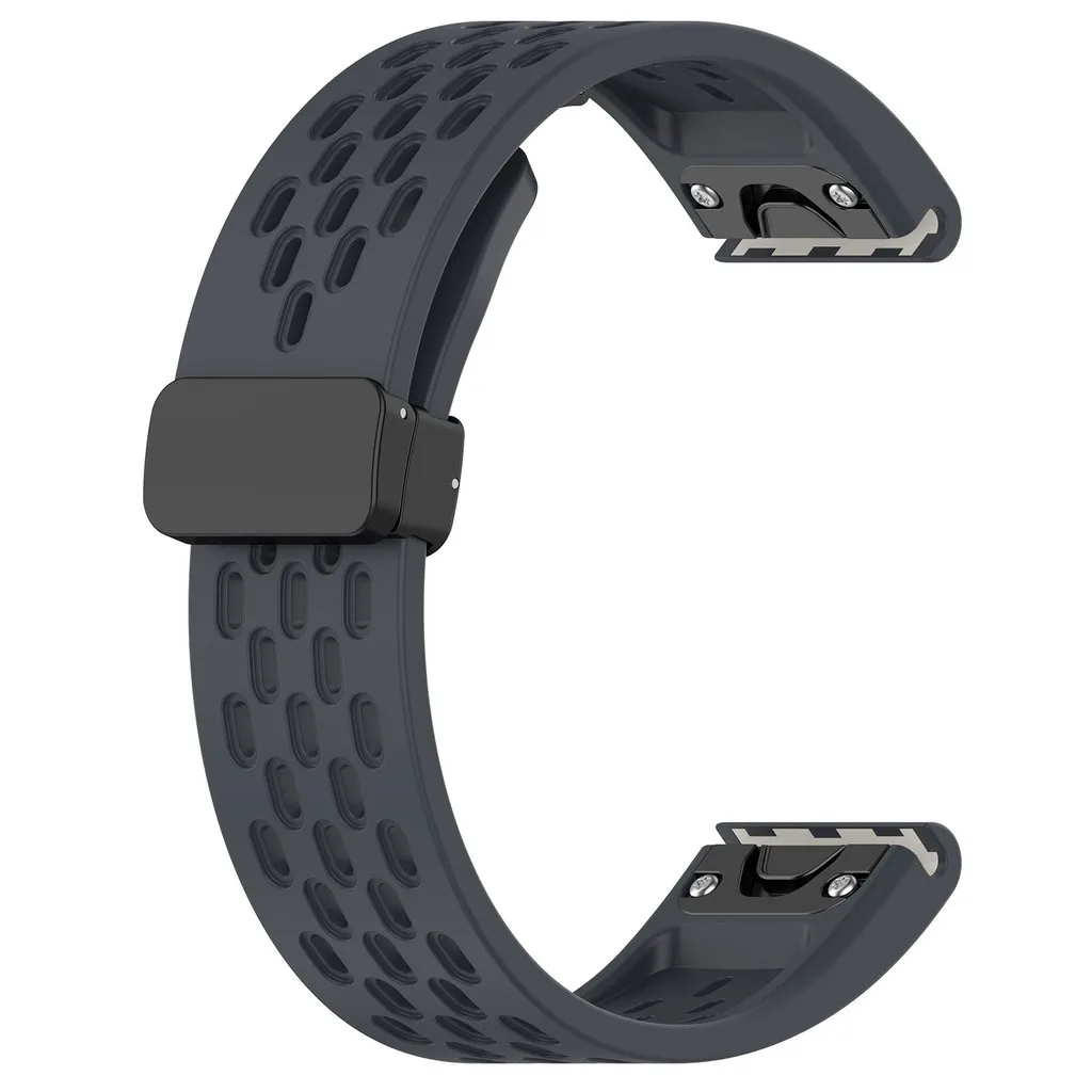 Sports Magnetic Silicone Quick Strap - 22mm & 26mm