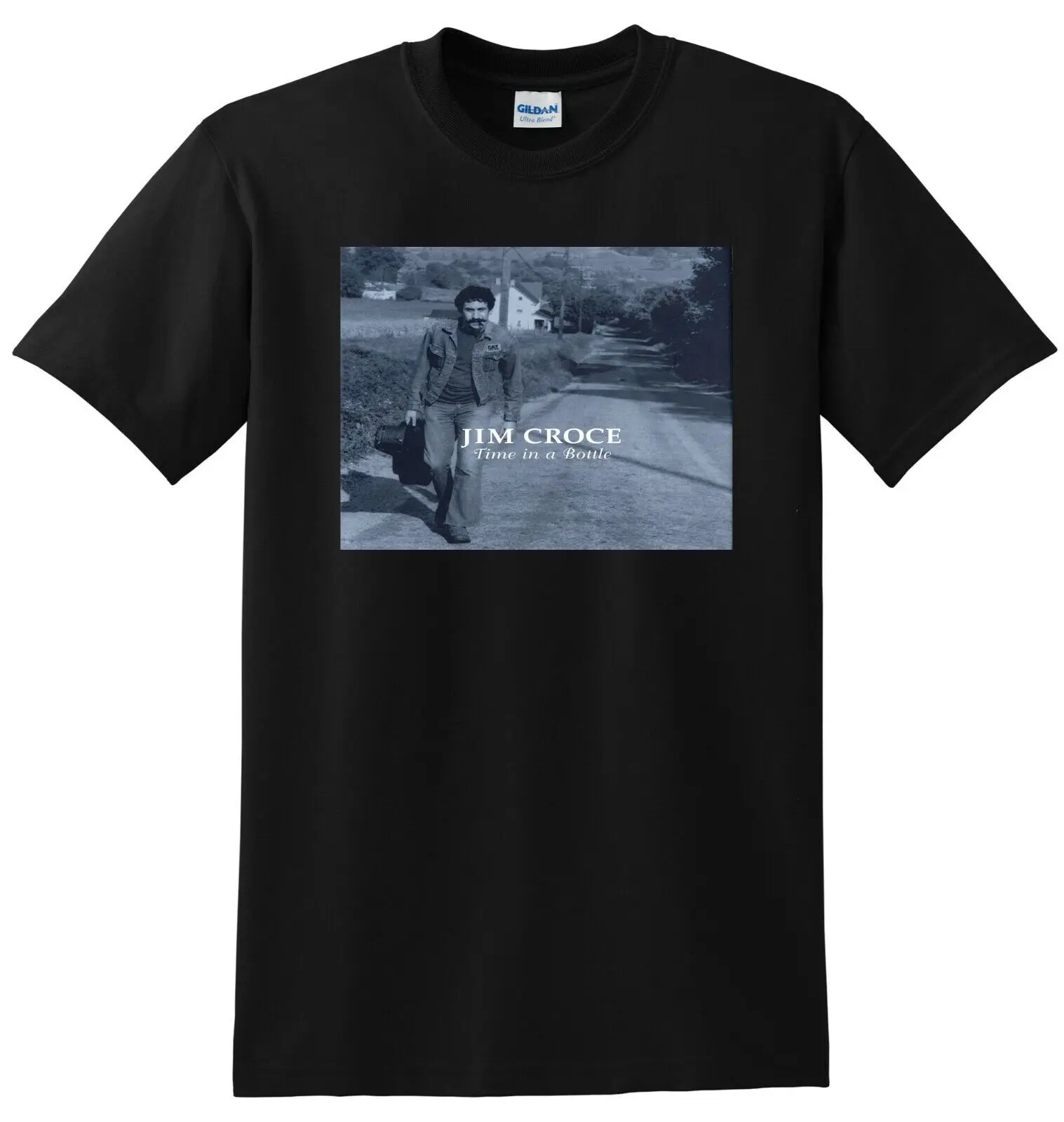 Maglietta Jim Croce Time In Una Bottiglia Piccola Media Grande O Xl Maniche Lunghe O Corte