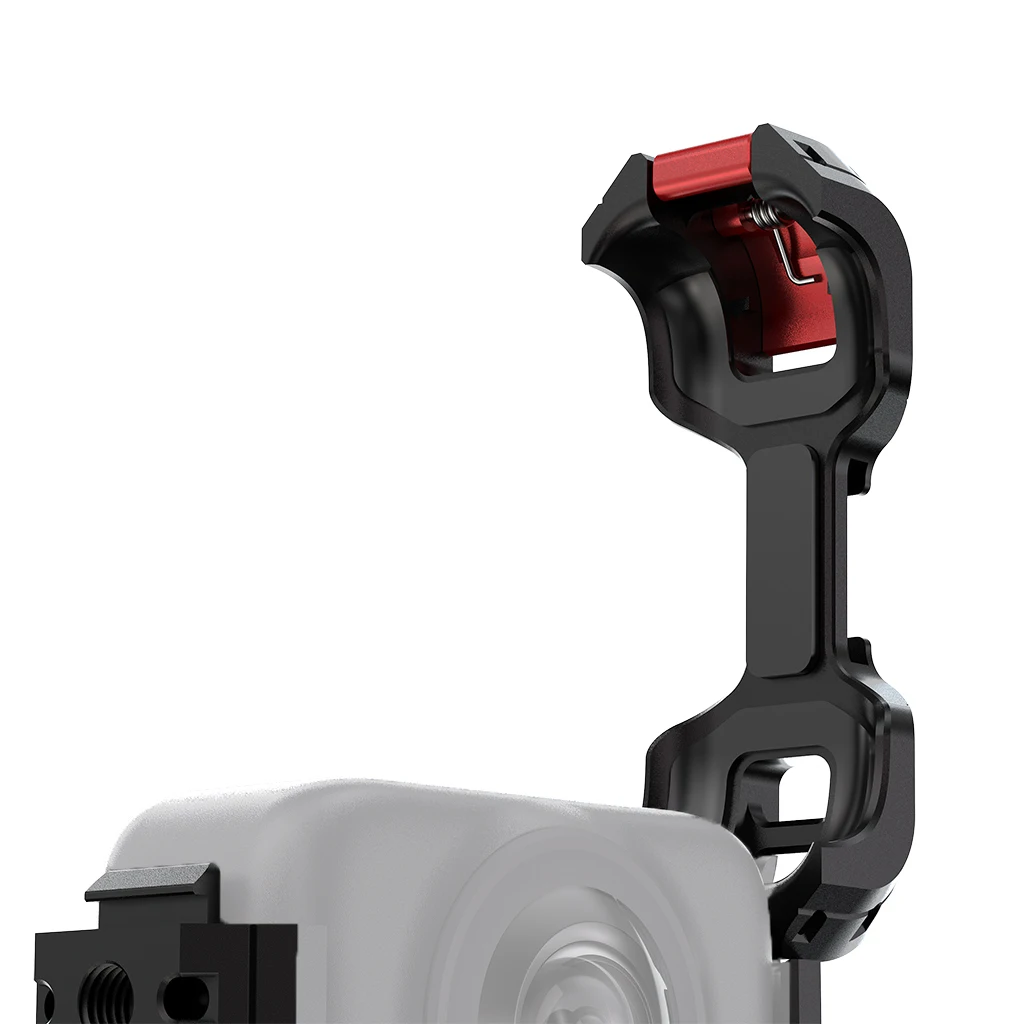 BGNing Metallkäfig-Schutzrahmen aus Aluminiumlegierung für DJI Osmo 360-Action-Kamera-Montageschale mit Kaltschuh, 1/4 Zoll Erweiterung – Detail 22