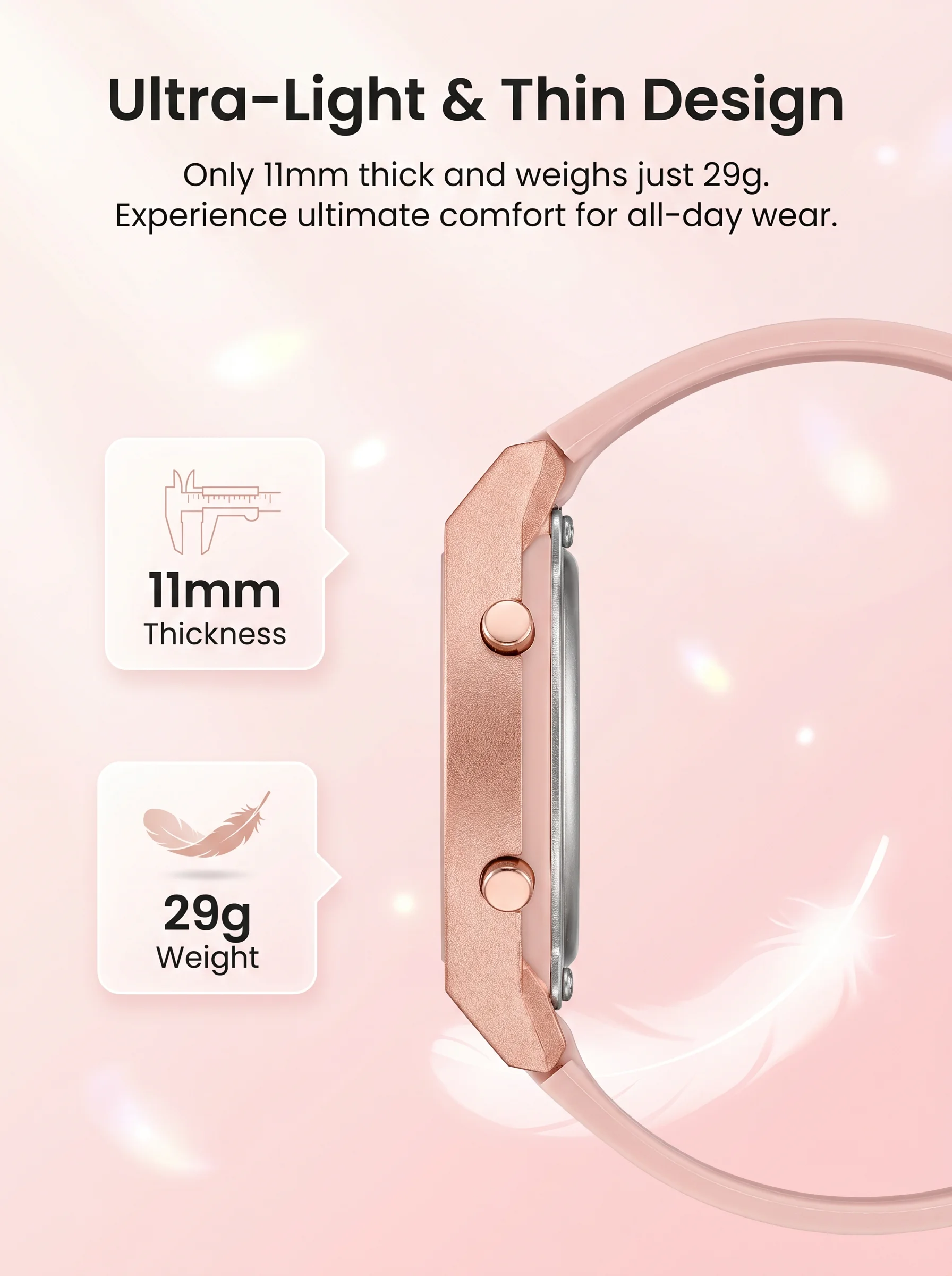 Digital Watches for Women White Fashion Waterproof Sport Watch for Girls reloj mujer Electronic ladies Wristwatch  Alarm Clocks - 2