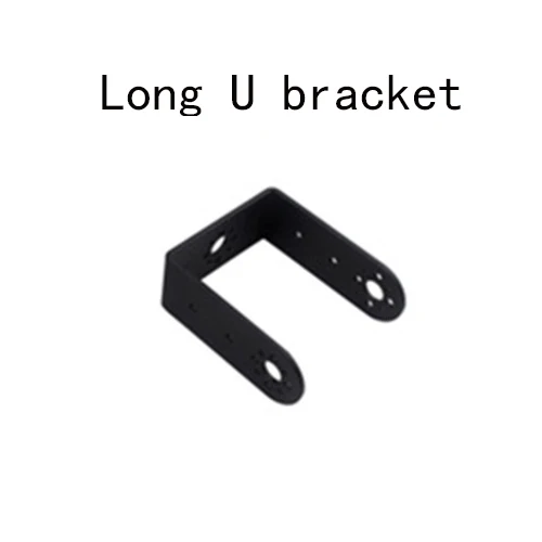 Advanced Black Robotic Arm Accessory with U Beam Servo Bracket