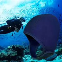 Scuba Diving Hood 3mm Neoprene Wetsuit Hood Swimming Cap with Chin Strap for Water Sports Surfing Bathing Snorkeling Kayaking 2