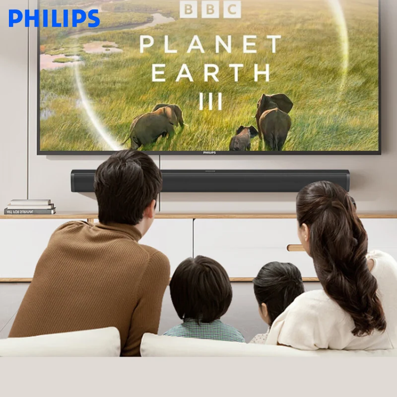 PHILIPS TAB4010 Soundbar Home Theater Sound Effect 2.0 Stereo sound effect used for TV speakers and computer audio systems - Image 6