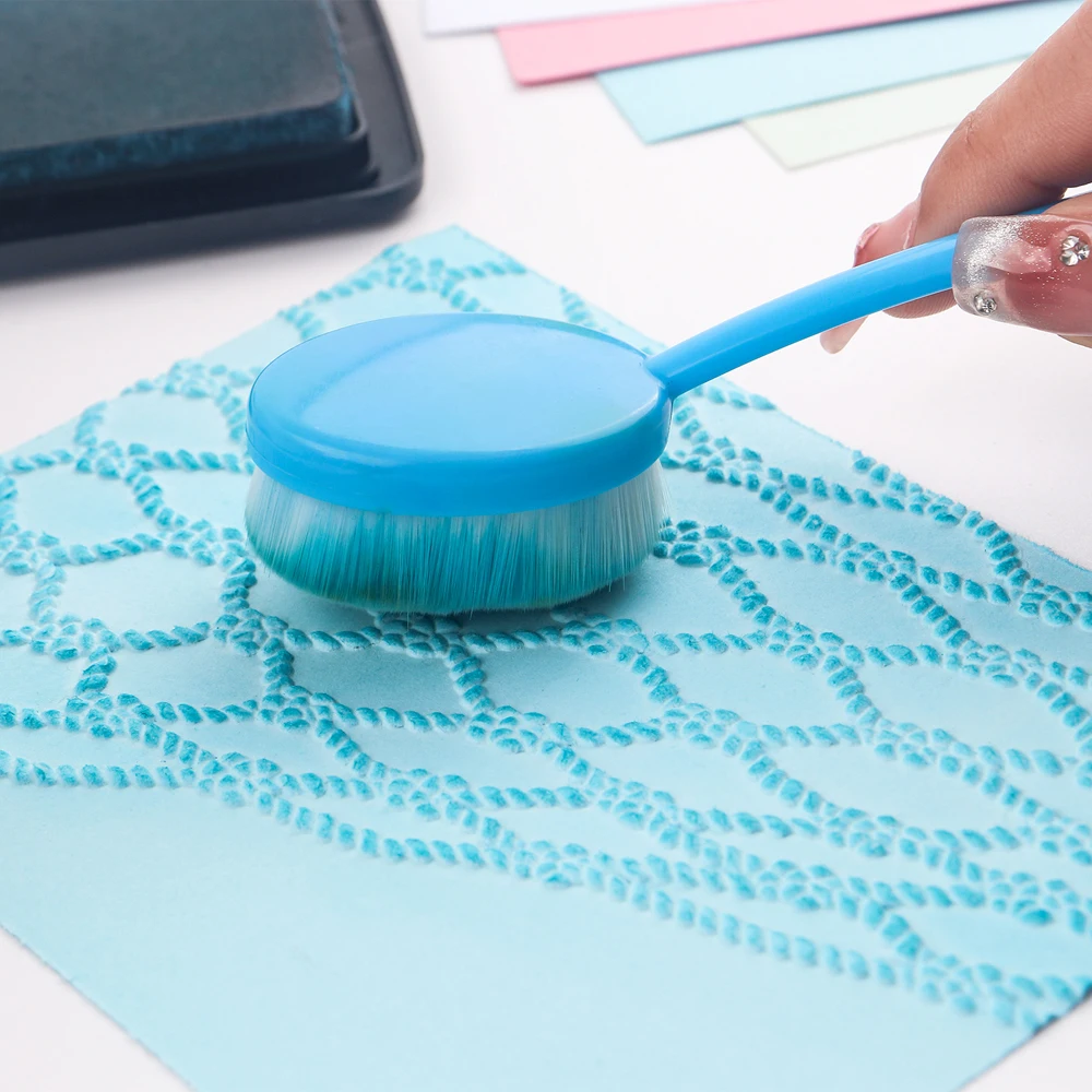 Ocean Background 3D Embossing Folder for DIY Scrapbooking Adding Texture Christmas Paper Craft Making Stencil
