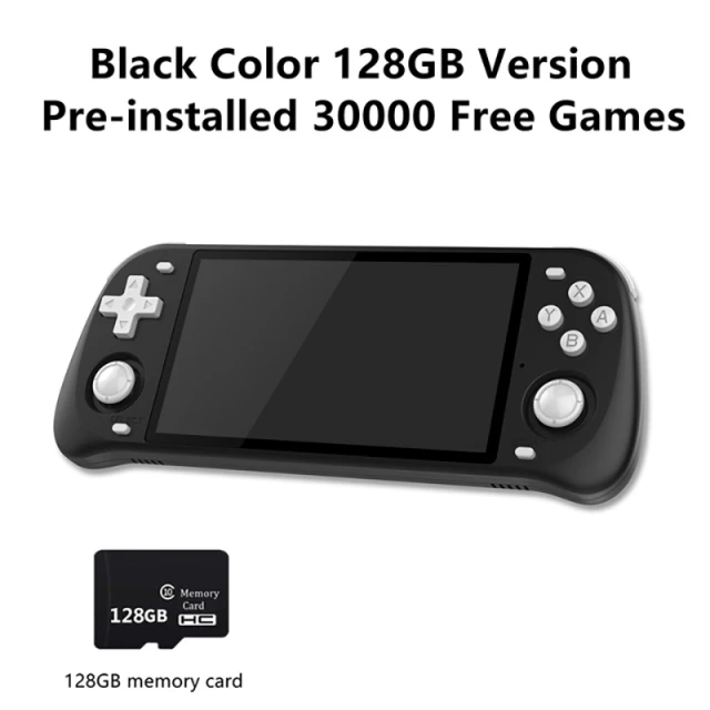 Max2 Retro Open Source System RGB10 max 2 Handheld Game Console RK3326 5.0-Inch IPS Screen 3D Rocker Gift 