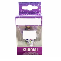 FUNKO POP Sanrio Keychain Cute Funny Hello Kitty Kuromi Cinnamoroll Backpack Pendant Girl Birthday Collection Gift Toy Keychain 2