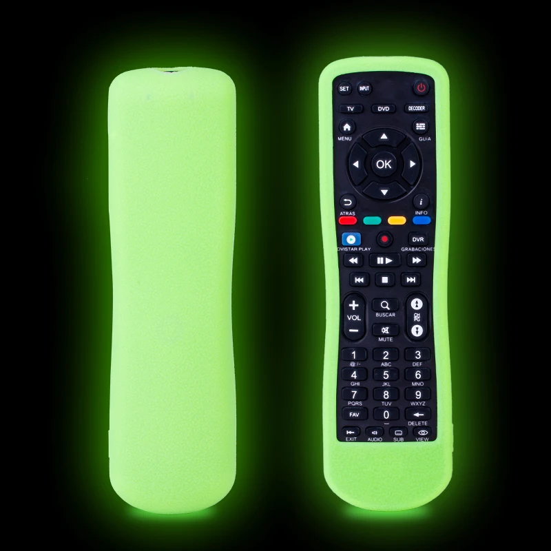 1pcs MOVISTAR silicone TV remote control case protects against dust and wear silicone remote case silicone remote cover silicone remote sleeve remote controller cover silicone case protector