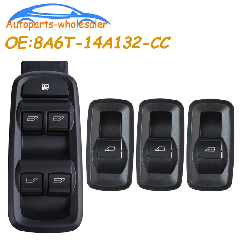Elecric Window Switch Lifter Control Button Car Ford Fiesta Ecosport 2011-2013