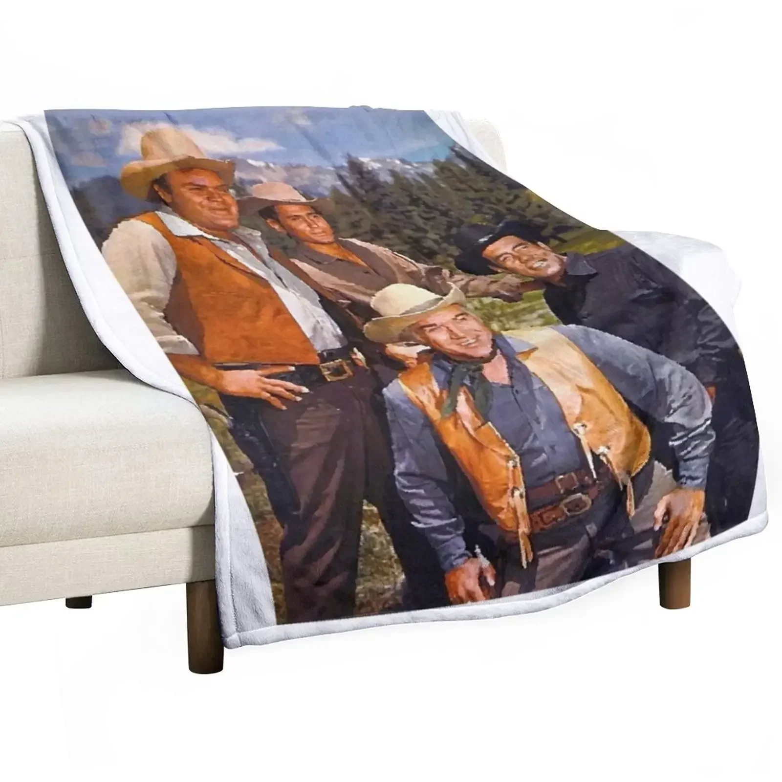 

bonanza family Throw Blanket anime Thins Blankets