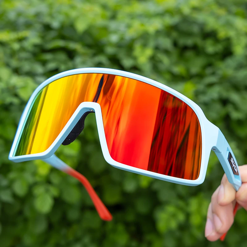 SCVCN Cycling Glasses Sports Sunglasses for Men Mountain Bike Bicycle Eyewear Women Fashion Baseball Goggles Skating Sun Glasses