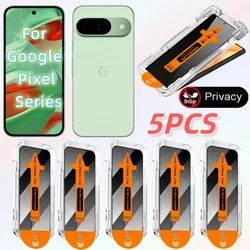 Premium Privacy Anti - Spy Tempered Glass Screen Protector - Shatterproof, Pack of 5 - Google Pixel 10