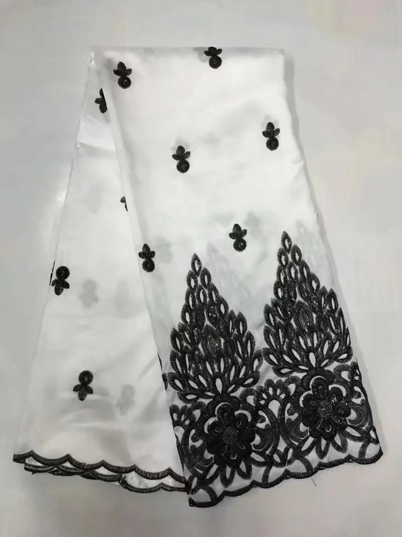 

Африканская кружевная ткань George, новинка 2017, стильная кружевная ткань, фиолетовая вышитая ткань с блестками для нигерийского свадебного платья