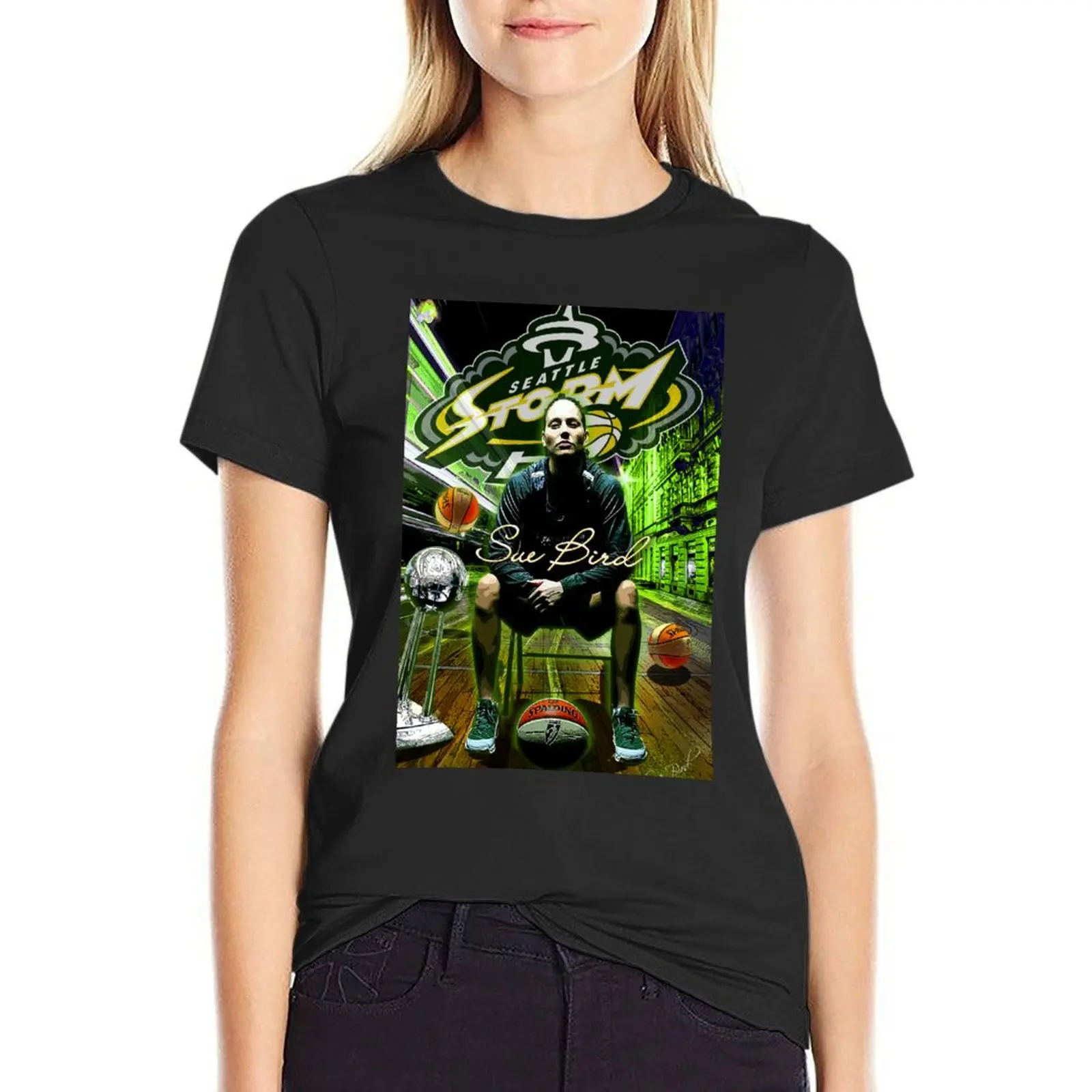 

Sue Bird All Star Shirt T-Shirt Short sleeve tee graphics tops cropped t shirts for Women