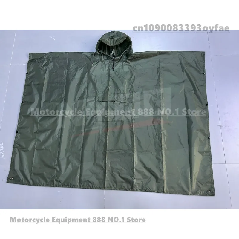 8 Colors Outdoor Raincoat Waterproof 3 in 1 Multifunction Rain Cover Lightweight Large Outdoor Rainwear Hiking Fishing Riding