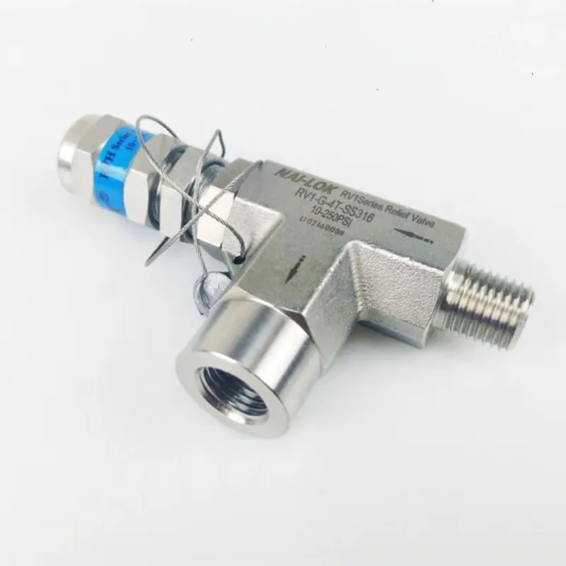 

Factory Price High quality Spring Load SS316 Pressure Safety Relief Valves 1/2