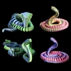 3D Printed Cobra,3D Printed Articulated Cobra, Posable Flexible Cobra Toys Easy To Use 3