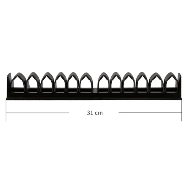 Wall Mounted Stables Horse Riding Whip Rack Holder Equestrian Riding Horse Equipment Accessories Bracket Holds Up To 12 Whips 2