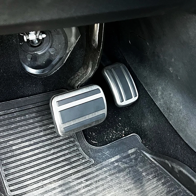 Pédales De Voiture Pour Peugeot 308 308S I II III T7 T9 2007~2021 Pédales Voiture En Acier Inoxydable Frein D'accélérateur Sans Perçage Couvercle Pédale Antidérapant Protection De Pédales Couvre(2 P