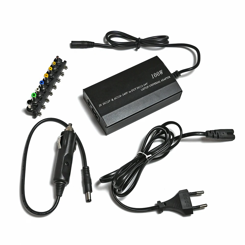 Carregador de Carro Universal para Notebook Usb ac dc Adapter Fonte de Alimentação Ajustável 120w 220v 110v 12v 15v 16v 18v 19v 20v 22v 24v - Imagem 6