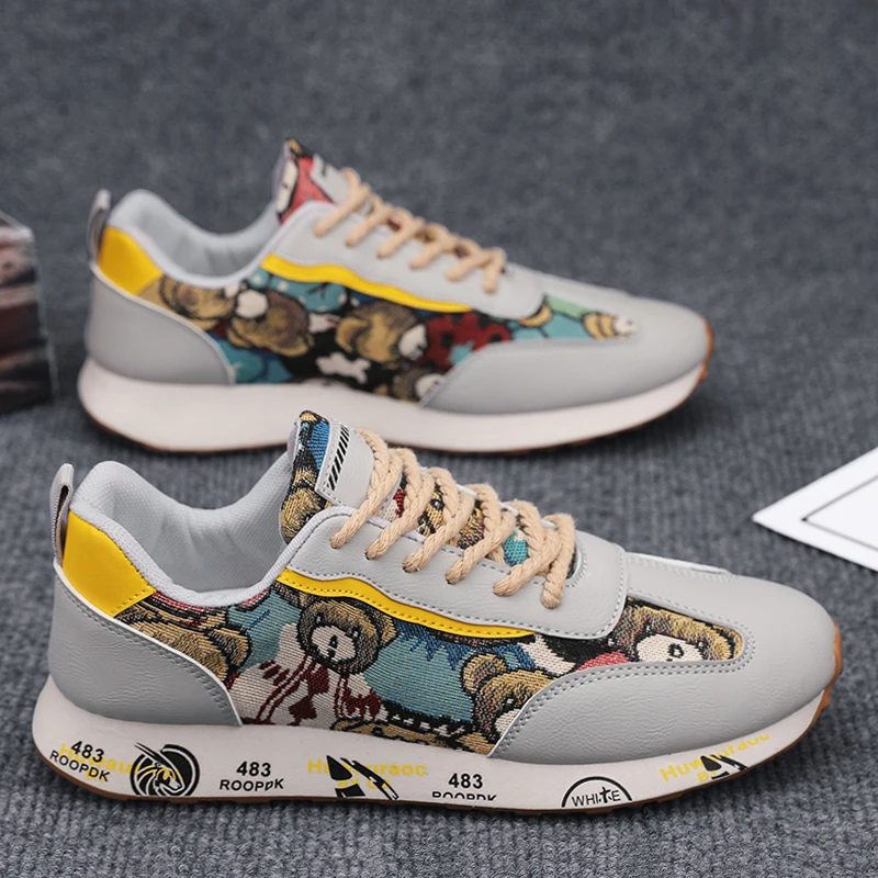 Forrest Gump-Zapatillas deportivas con cordones para hombre, Zapatos de Skate informales para exteriores, de moda, de verano - Imagen 6