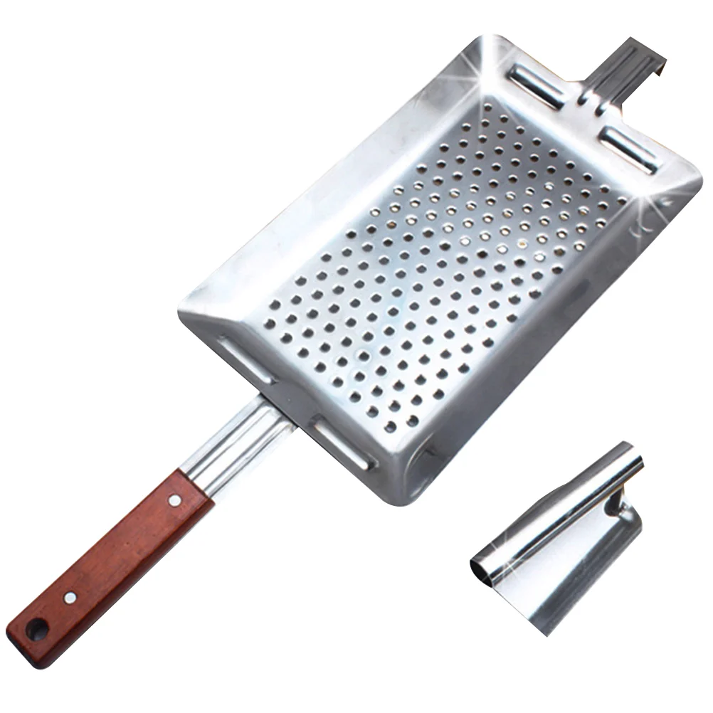 

2 -piece Pasta Pasta Egg Maker Spaghetti Spaetzle Strainer Wooden Press Kitchen Tool