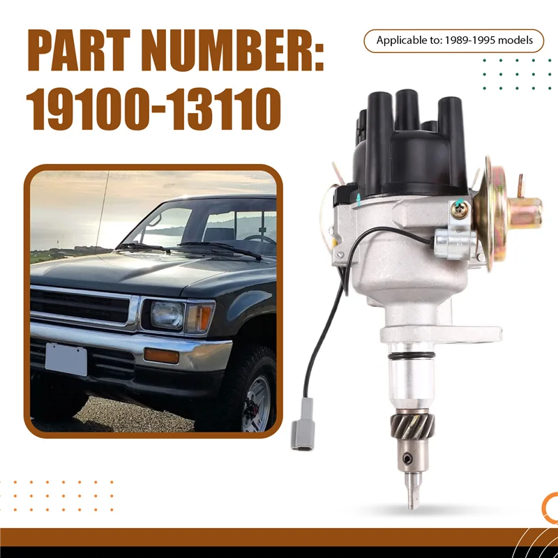 Ignition Distributor Distributors Ignition Distributor Fortoyota 19100-13110 Electronic