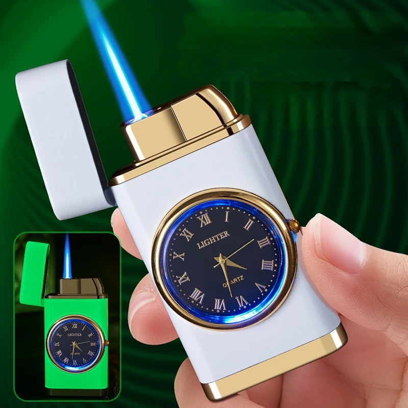 

New Multi-Function Watch Lighter LED Light Luminous Cigarette Lighter