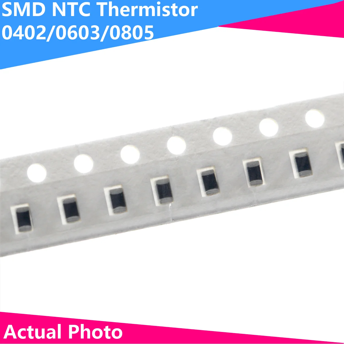 10PCS NTC SMD thermistor resistor 3950 0402 0603 0805 10K 15K 22K 33K 47K 50K 100K 1% 10pcs m8x4mm threaded probe pitch1 25mm ntc thermistor temperature sensor 5k 10k 15k 20k 50k 100k b3470 3435 3950 l10cm tin