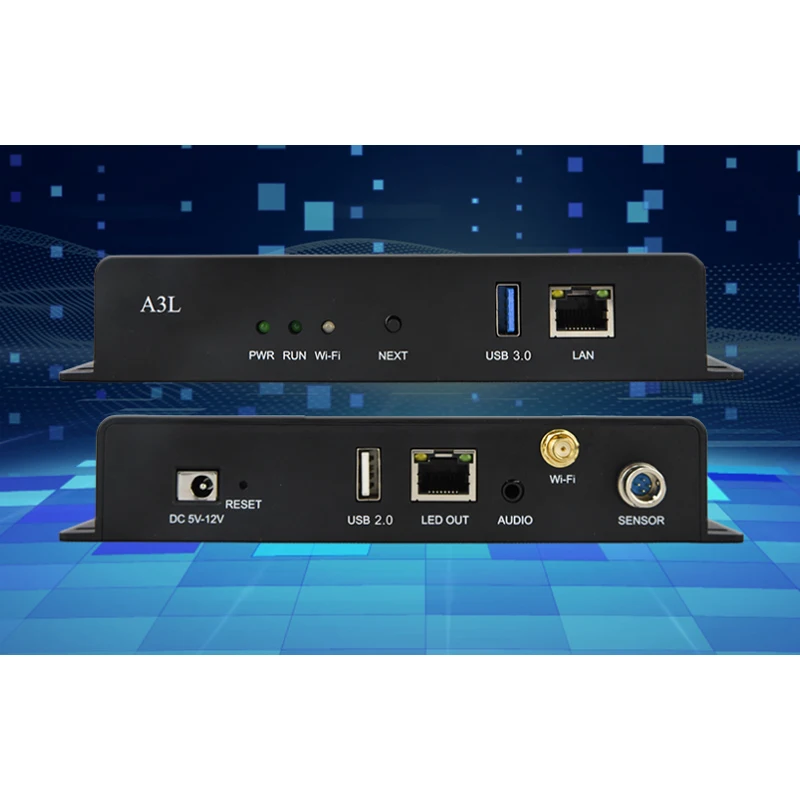 Led Screen Huidu R708 Huidu Asynchronous Sending Box HD-A3L Support 1280 x 512 pixels LED ...