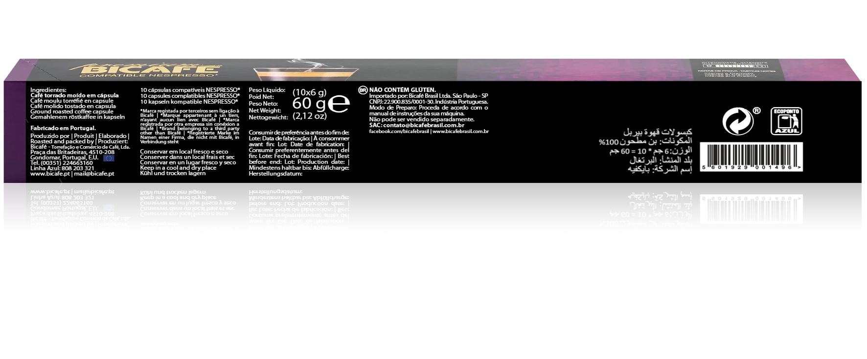 Cápsula De Café Premium Purple Para Máquinas Nespresso*