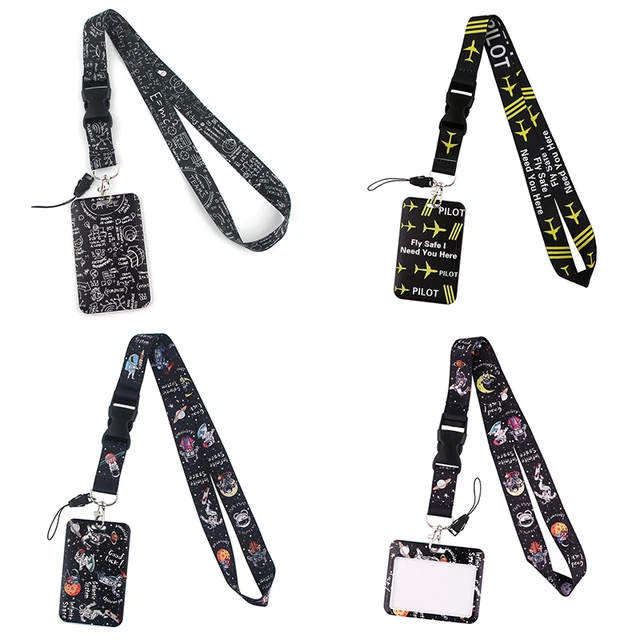 JF1310 Marble Printing Lanyard ID Badge Holder Key Neck Strap Lanyards ID  Badge Card Holder Keychain Cellphone Strap Gift - AliExpress
