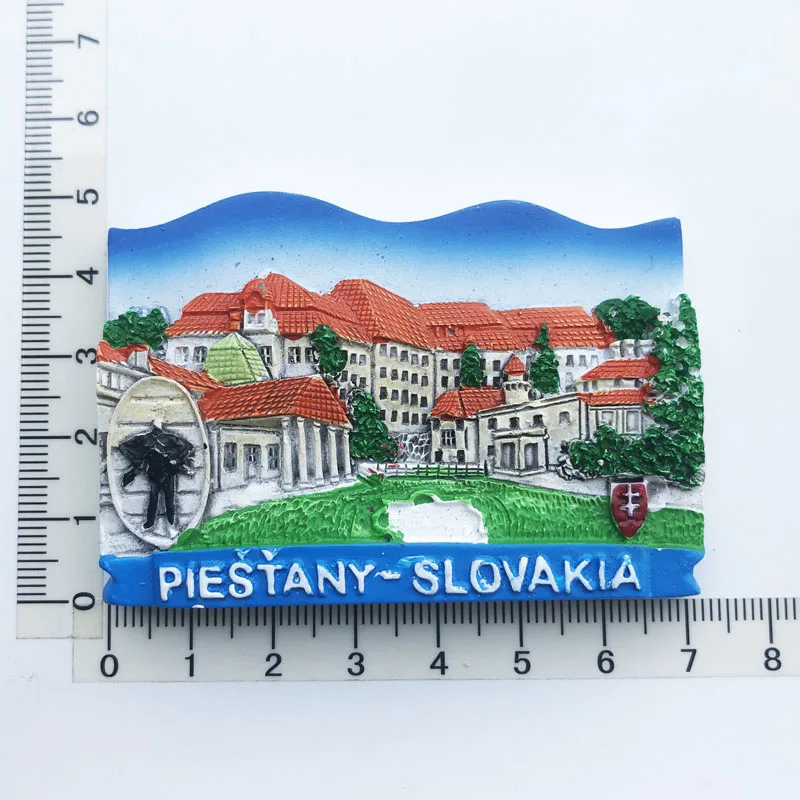 

Slovak creative Fridge Magnet cultural landscape resin message stickers, tourist souvenirs, decorations, handicrafts