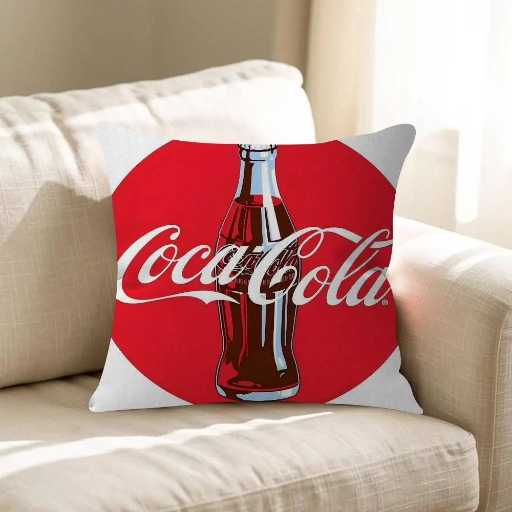 Soda Water C-Coca-C-Cola personalisierter Kissenbezug für Kinderzimmer, wilde Party-Dekoration, Kissenbezug für Kinder, Geburtstagsgeschenk – Detail 15