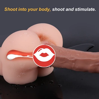 Squirting High Realistic Dildo Remote Control Penis Soft Real Man for Woman Sex Toy for Adults Dropship 18 6