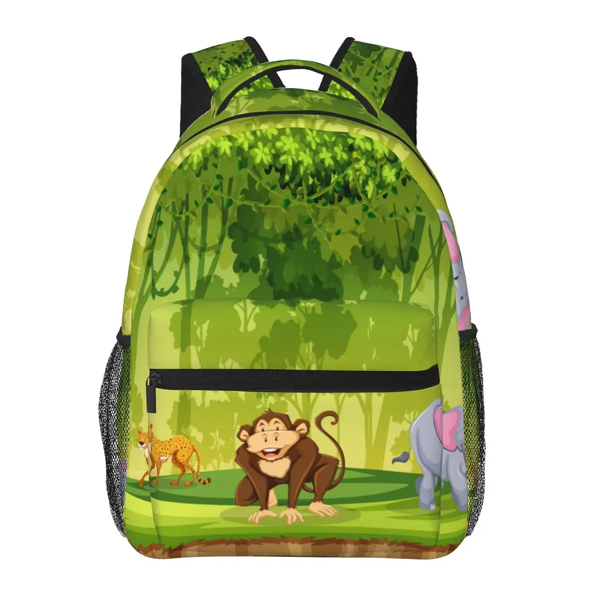 

Women Backpack Wild Animal Forest Fashion Bag for Women Men School Bag Bookbag Mochila