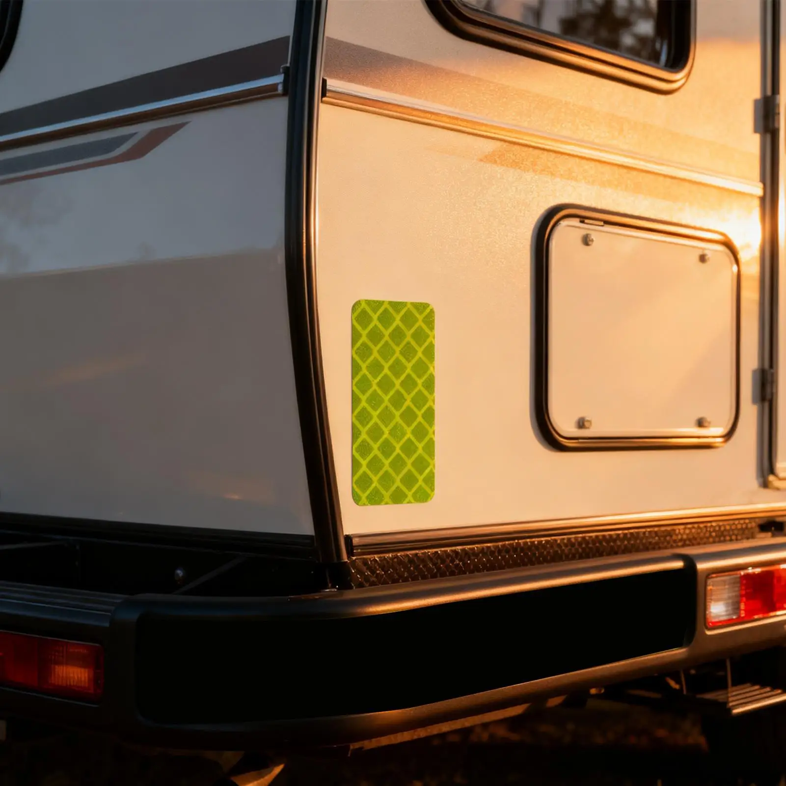 Reflective stickers for cars motorcycles electric bicycles night Cycling warning stickers Waterproof Scratch Reflective Decals