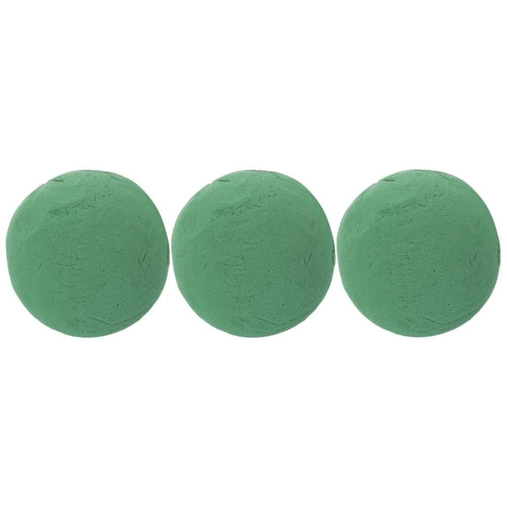 

3pcs Flower Ball Flowers Foam Sponge Greenery Fresh Flower Foam Mud Floral Wet Foam