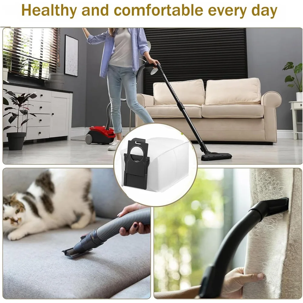 FZFZ Dust Bags for L10s Pro Ultra/X30 Ultra/X40 Ultra/L40 Ultra Robot Vacuum Cleaner Replacement Canister Vacuum Bags