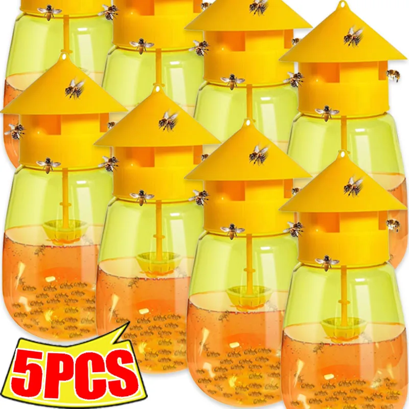 Description Picture 3 of itemFruit Fly Trap Killer Drosophila Trap Anti Fly Fruit Killer Catcher Orchard Insect Pest Control Fly Bee Catcher Control Tool