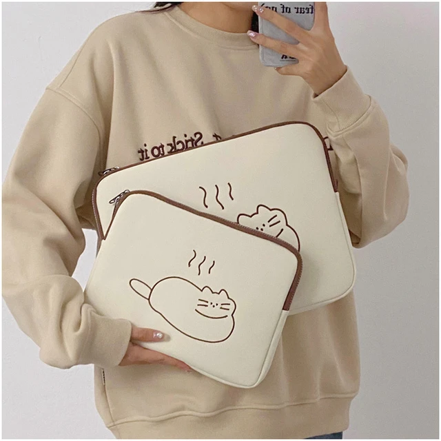 Soft Tablet Laptop Liner Bag For Macbook Air 13.3 Ipad 7/8/9/10th  Generation Case Simple Pouch 11 13 Inch Bag,rabbit Design - Tablets &  E-books Case - AliExpress