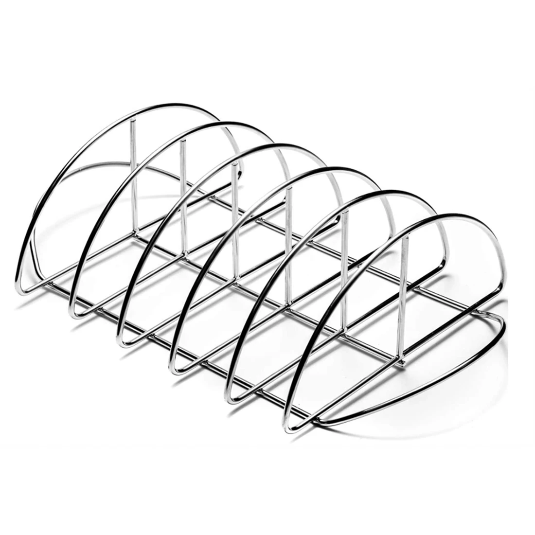 

Barbecue Rib Rack for Smokers,for Large Green Eggs and Kamado Joe Smoker or Larger Barbecue Rack,for Charcoal Barbecue