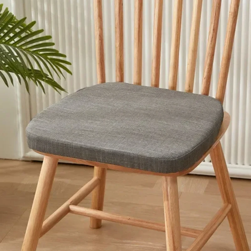 

Chair Cushion with Straps Multi Color Dining Room Chair Cushions for Dining Chairs Sponge Seat Cushion Outdoor Garden Cushions