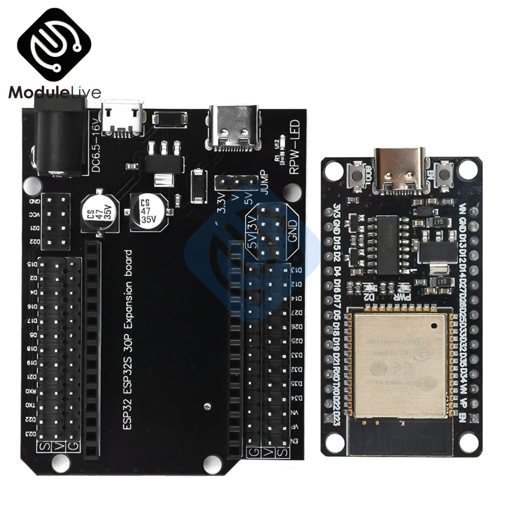 

Детская плата для разработки ESP32, флэш-карта памяти USB CH340C, Wi-Fi + Bluetooth, сверхнизкая мощность, два ядра, флэш-плата